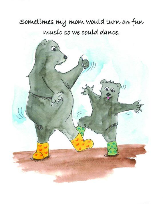 Mommy Can't Dance book - Help children understand Chronic Illness