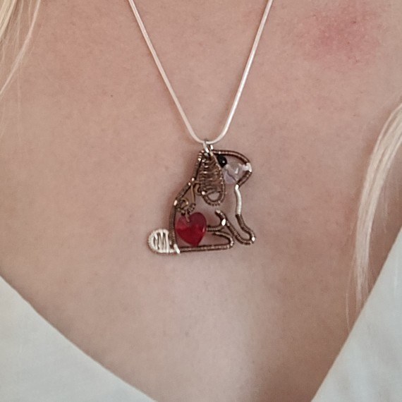 Bunny Necklace * Easter Basket Gift * Pet Rabbit Gift Lop Bunny * Pet Bunny Sterling Silver Charm * Personalized Bunny Loss Rabbit Name